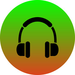 Sticker - Headphone Icon