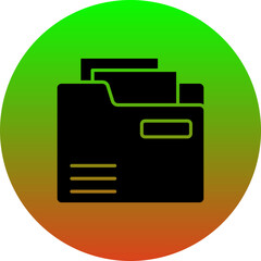 Canvas Print - Folder Icon