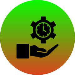 Sticker - Efficiency Icon