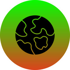 Sticker - Earth Icon