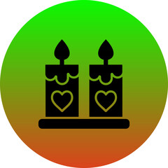 Poster - Candle Icon