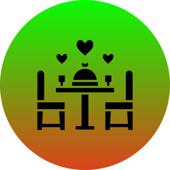 Sticker - Dinner Icon