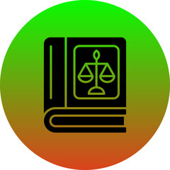 Poster - Law Book Icon