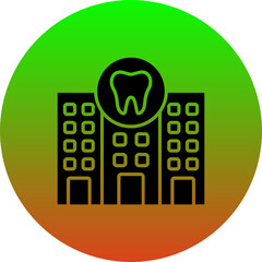 Sticker - Dental Clinic Icon