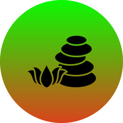 Poster - Hot Stone Icon