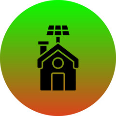 Wall Mural - Solar Panel Icon