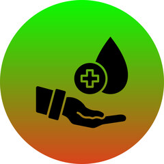 Poster - Blood Donation Icon