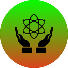 Sticker - Atomic Energy Icon