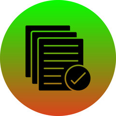 Sticker - Checked Icon