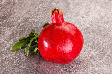 Sticker - Ripe red sweet and juicy Pomegranate