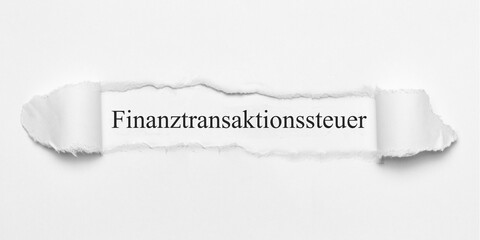 Poster - Finanztransaktionssteuer	