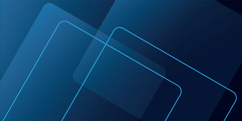 Wall Mural - Blue abstract gradient shape background. Vector illustration, eps10.