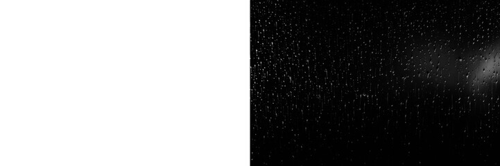 Wall Mural - png abstract binary code digital rain
