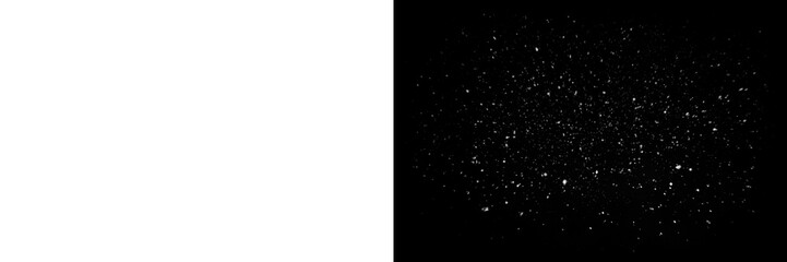 Wall Mural - png abstract glitter particles night sky
