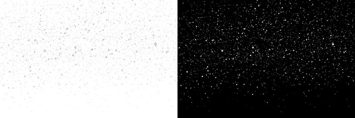 Wall Mural - png abstract glittering starry night sky