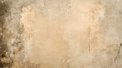 Textured beige and gray wall with subtle cracks and weathered appearance.