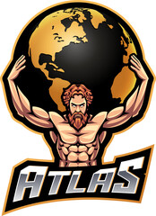 Atlas esport mascot