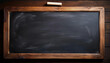 © Iwona - Czarna tablica szkolna. Puste miejsce na tekst