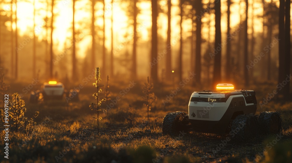 Autonomous AI-powered forestry robots managing reforestation and fire ...