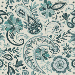  paisley and floral surface pattern 