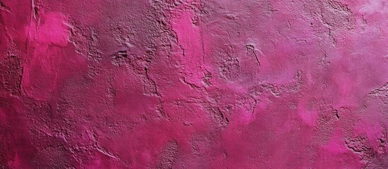 Leinwandbilder - Magenta wall texture background featuring varying shades of red textures. with copy space image. Place for adding text or design
