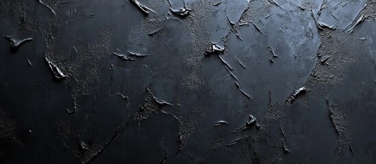 Aufkleber - The texture is black and features scratches creating a grunge background. with copy space image. Place for adding text or design