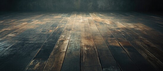 Aufkleber - distressed floor. with copy space image. Place for adding text or design