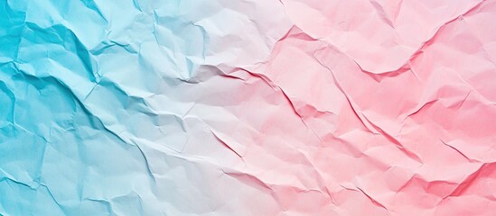 Leinwandbilder - Pastel colored paper texture background Abstract geometric background in soft pink and blue. with copy space image. Place for adding text or design