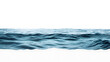 © Oksana - Water wave blue ocean surface wide panorama isolated on white background