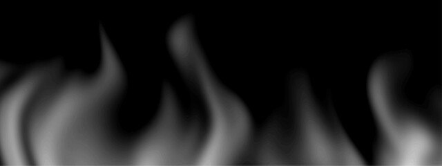 Wall Mural - fire flames background with white fire flames background
