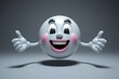 © Michael - Joyful 3D Emoticon Rendering with Happy Expression