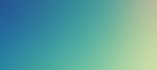 Canvas Print - Blue and green gradient background featuring a grainy texture