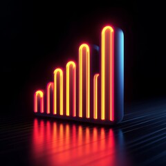 Canvas Print - Neon Signal