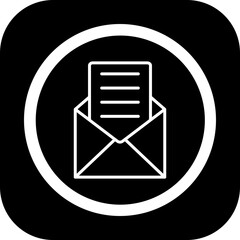 Poster - Envelope Vector Icon Design