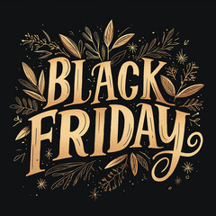 Poster - Black Friday is a day of shopping and deals. It is a time when stores offer discounts and promotions to attract customers