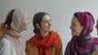 © Evalva786 - Women of Different Religions in Conversation, Promoting Interfaith Dialogue, Group Portrait Shot, Diversity, Dialogue