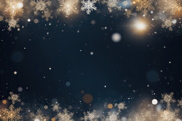 Poster - Snowflake backgrounds glitter shape.