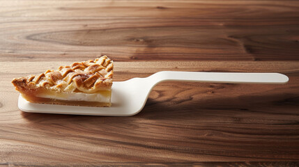 Pie Server: Flat utensil for serving slices of pie