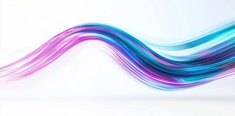 Wall Mural - The blue and purple neon rays of a background are abstract