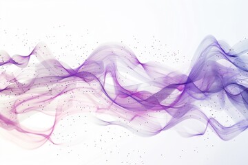 Poster - A close-up shot of pink and purple smoke, ideal for use in designs related to creativity, imagination, or mysticism