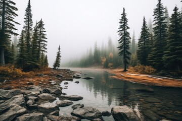 Wall Mural - Nature wilderness landscape outdoors.