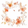 © Rawpixel.com - Elegant autumn floral wreath illustration