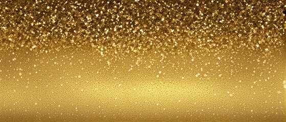 Canvas Print - Golden Glitter Sparkle Background