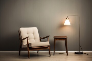 Poster - Chair furniture armchair light.