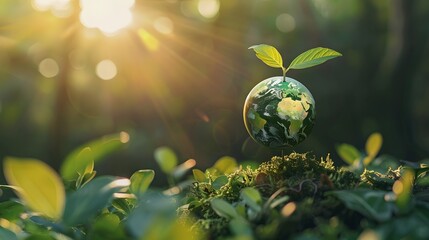 Invest ESG initiatives drives positive change, support climate action and reducing carbon footprint to protect earth while promoting green business practices and eco-friendly investment opportunities