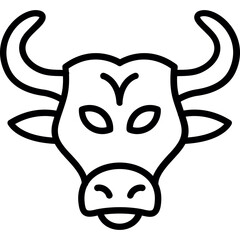 Poster - Bull Icon