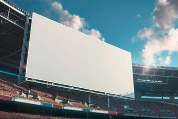 Blank Stadium Billboard