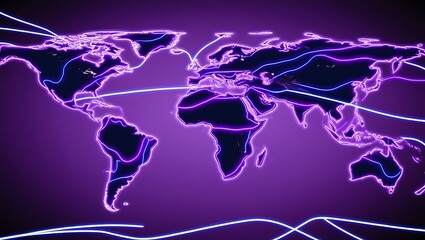 The structure of the network connection of points and lines. Data technology. Digital background.
