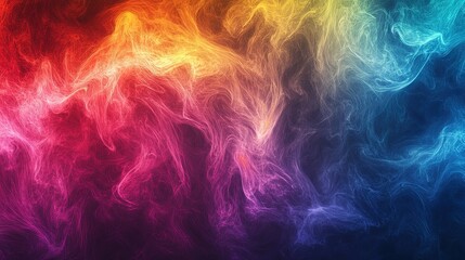 Wall Mural - A_cosmic plasma effect background