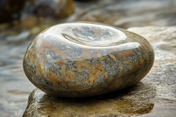 Wall Mural - stone on the beach